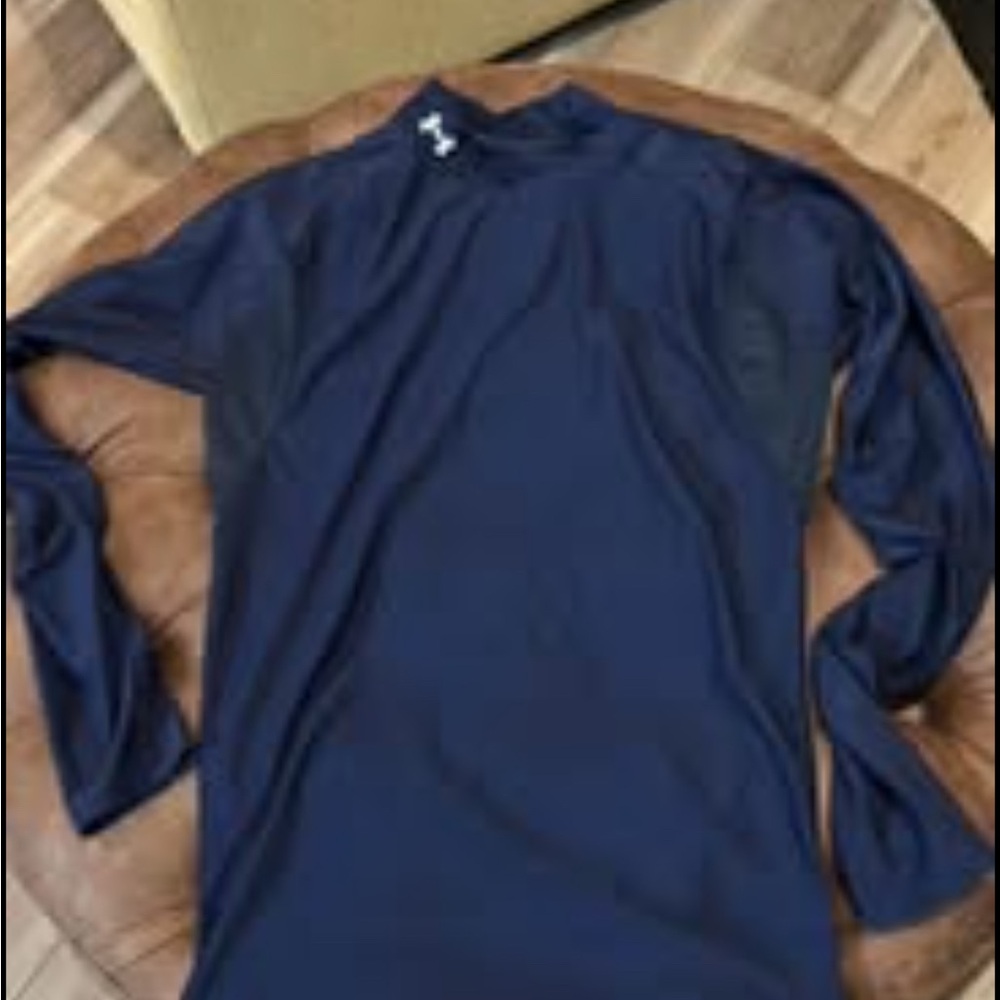 Under Armour Men's Dark Blue Rash Guard